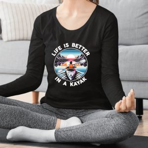 Life Is Better In A Kayak Images Vintage 2024 T-Shirt