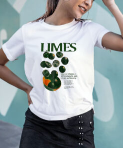 Limes High In Vitamin C Antioxidants Other Nutrients T Shirt 1