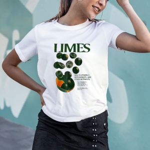 Limes High In Vitamin C Antioxidants Other Nutrients T Shirt 1