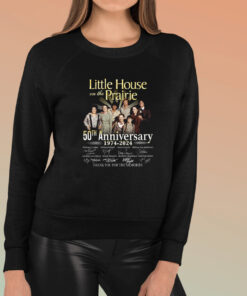Little House on the Prairie 50th Anniversary 1974 2024 Signature T Shirt 1