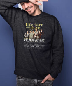 Little House on the Prairie 50th Anniversary 1974-2024 Signature T-Shirt 1 Little House on the Prairie 50th Anniversary 1974 2024 Signature T Shirt 2