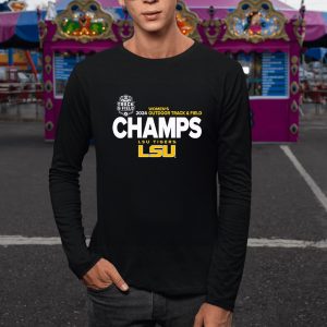 Lsu Tigers 2024 Sec Women's Outdoor Track Field Champions T Shirt 2