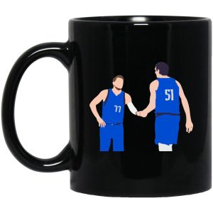 Luka Doncic And Boban Marjanovic Mugs 1