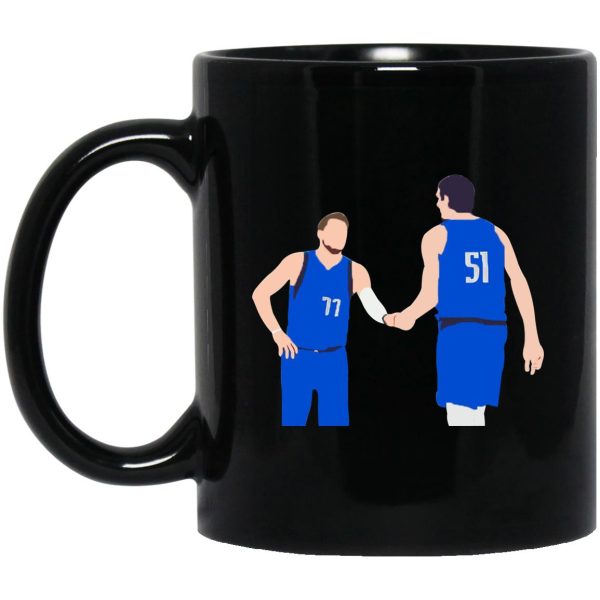 Luka Doncic And Boban Marjanovic Mugs