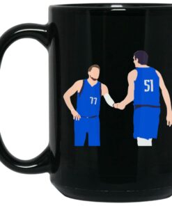 Luka Doncic And Boban Marjanovic Mugs 2