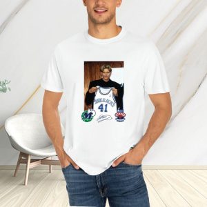 Luka Doncic Dirk Nowitzki Mavericks 41 T Shirt 1