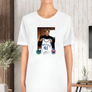 Luka Doncic Dirk Nowitzki Mavericks 41 T Shirt 2