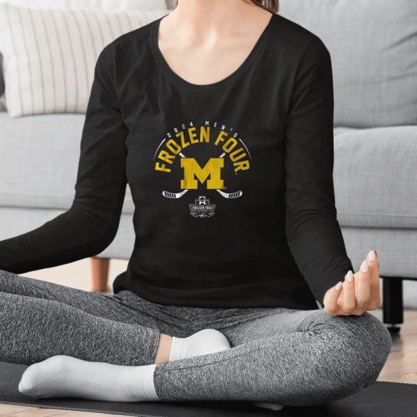 MICHIGAN HOCKEY 2024 FROZEN FOUR T-SHIRT