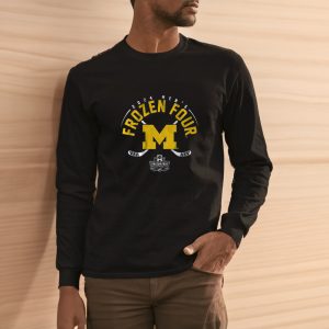 MICHIGAN HOCKEY 2024 FROZEN FOUR T SHIRT 2