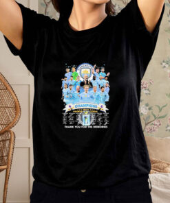 Manchester City Premier League Champions 2024 T Shirt 1