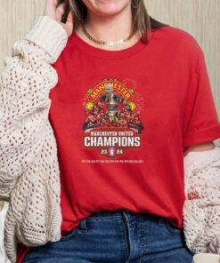 Manchester United Fa Cup Champions 23 24 T Shirt 1