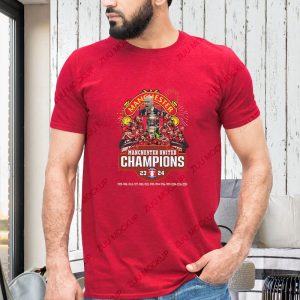 Manchester United Fa Cup Champions 23 24 T Shirt 2