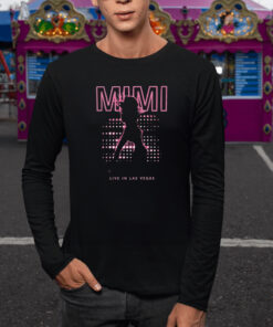 Mariah Carey Mimi Live In Las Vegas T Shirt 2