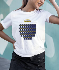 Marquette Ncaa Women's Lacrosse T Shirt 1