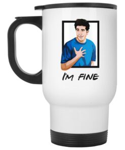 Matt LeBlanc Friends Ross Geller I'm Fine Mug 2