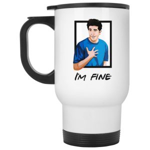 Matt LeBlanc Friends Ross Geller I'm Fine Mug 2