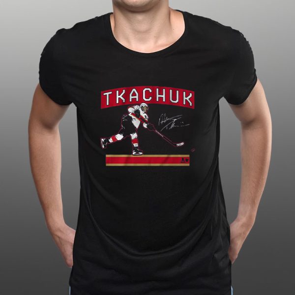 Matthew Tkachuk Slap Shot Star T-Shirt