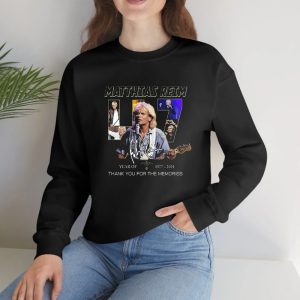 Matthias Reim 47 Years Of 1977 2024 Thank You For The Memories T Shirt 1