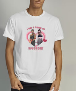 Matty Healy And Taylor Swift I Am A Child Of Divorce T Shirt 2