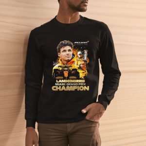 Mclaren Formula 1 Team Lando Norris Miami Grand Prix Champion T-Shirt