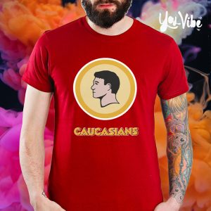 Mens Premium Caucasians T Shirt 2