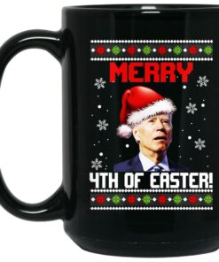 Merry 4th Of Easter Christmas Mugs 2