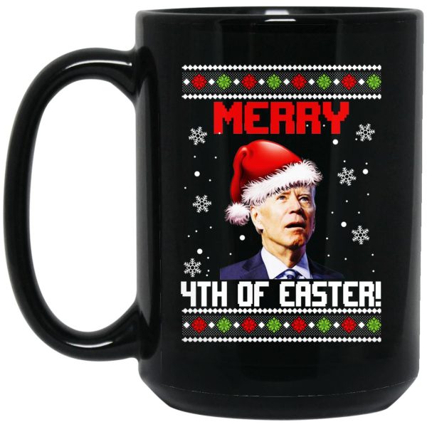 Merry 4th Of Easter Christmas Mugs