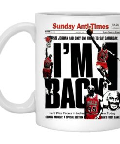 Michael Jordan Im Back Mugs 1