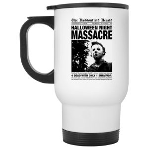 Michael Myers The Haddonfield Herald Halloween Night Massacre Mugs 2