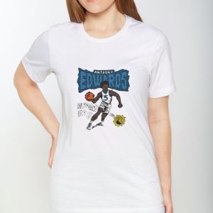 Minnesota Timberwolves Comic Book Anthony Edwards T-Shirt