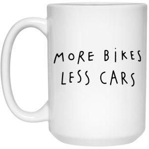 More Bikes Less Cars Mugs 3