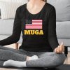 Muga America Flag Logo T-Shirt