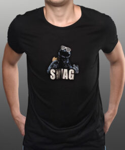 Muppet Cookie Monster Swag T Shirt 2