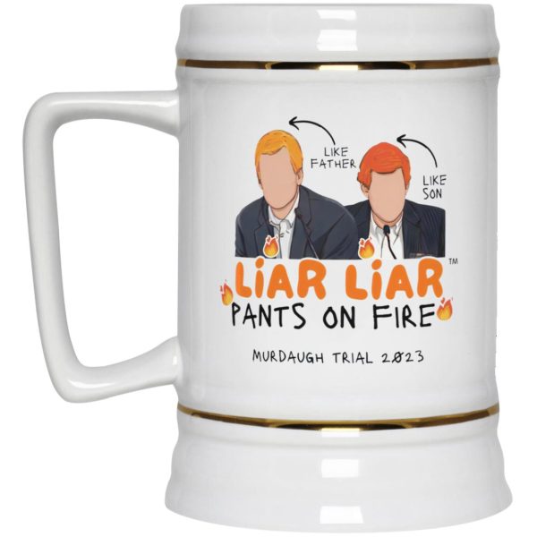 Murdaugh Liar Liar Pants On Fire Mug