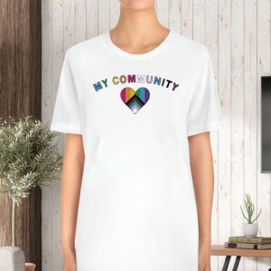 My Community Heart Love 2024 T Shirt 2