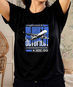 My Mind's On Autopilot Someone Get Me Off This Plane T Shirt 1