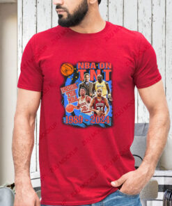 NBA On TNT. Inside The NBA. 1989-2024 T-Shirt 1 NBA On TNT Inside The NBA 1989 2024 T Shirt 2