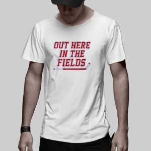 NEW YORK HOCKEY OUT HERE IN THE FIELDS T-SHIRT