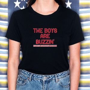 NEW YORK HOCKEY THE BOYS ARE BUZZIN T SHIRT 1