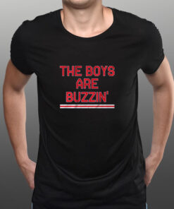NEW YORK HOCKEY THE BOYS ARE BUZZIN T SHIRT 2