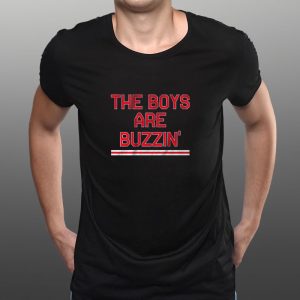 NEW YORK HOCKEY THE BOYS ARE BUZZIN T SHIRT 2