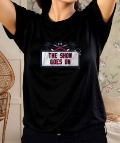 NEW YORK HOCKEY THE SHOW GOES ON T SHIRT 1