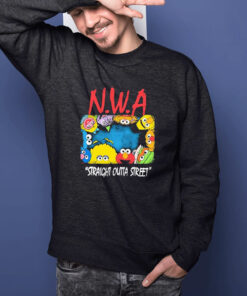 NWA Straight Outta Streets Muppets Characters T-Shirt 1 NWA Straight Outta Streets Muppets Characters T Shirt 2