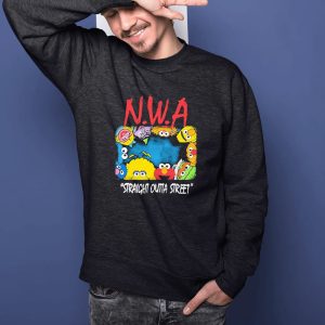 NWA Straight Outta Streets Muppets Characters T Shirt 2