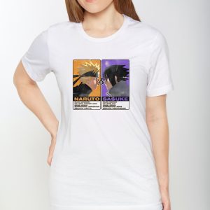 Naruto Shippuden Naruto Vs Sasuke T Shirt 1