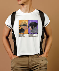 Naruto Shippuden Naruto Vs Sasuke T- Shirt 1 Naruto Shippuden Naruto Vs Sasuke T Shirt 2