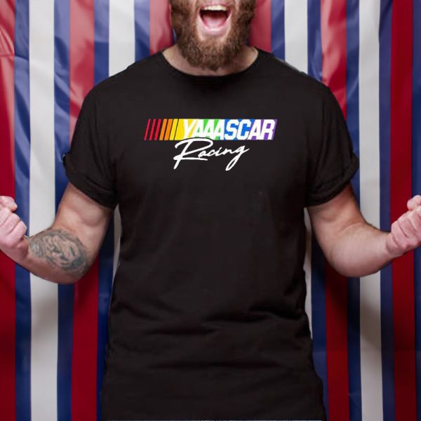 Nascar Racing LGBT Flag T-Shirt