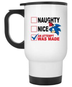 Naughty Nice An Attempt Was Made Mugs 2