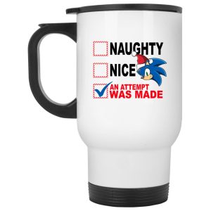 Naughty Nice An Attempt Was Made Mugs 2