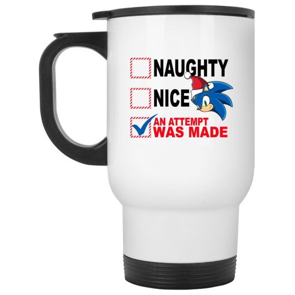 Naughty – Nice – An Attempt Was Made Mugs